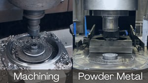 advantages and disadvantages of machining process vs pm